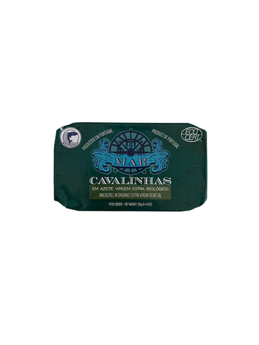 MAR Brand Mackerel in Organic EVOO - 6 Pack - TinCanFish